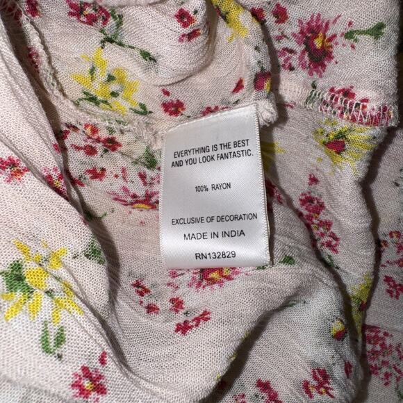 LPA Lazaro Pink Floral Sun Dress in Florenza Print Size XS - Picture 12 of 12